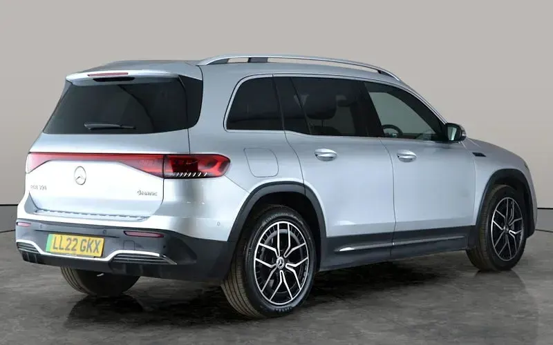Used Mercedes EQB350 AMG line 214 kW (292 HP) 2022 Silver SUV