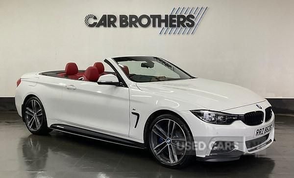 Used BMW 430 Cabriolet M Sport 2019 White Cabriolet