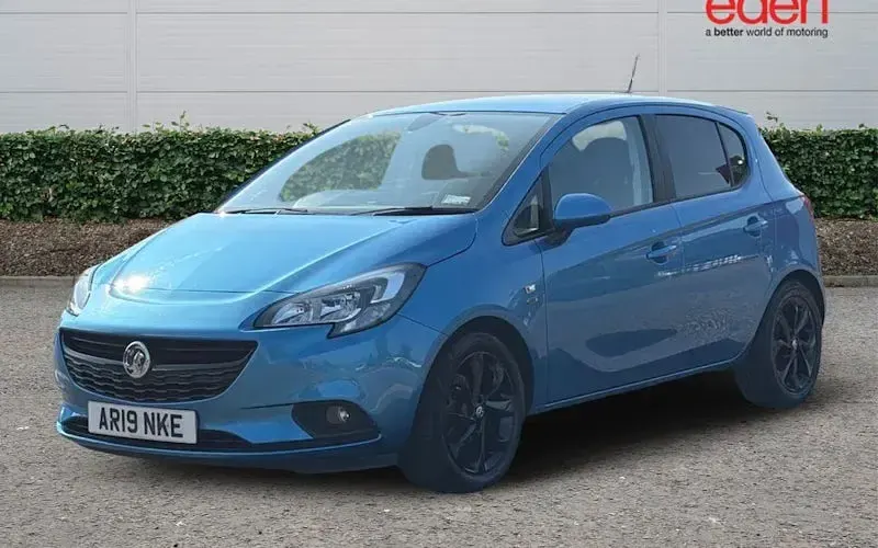 Used Vauxhall Corsa 90 HP (66 kW) 2019 Blue Hatchback