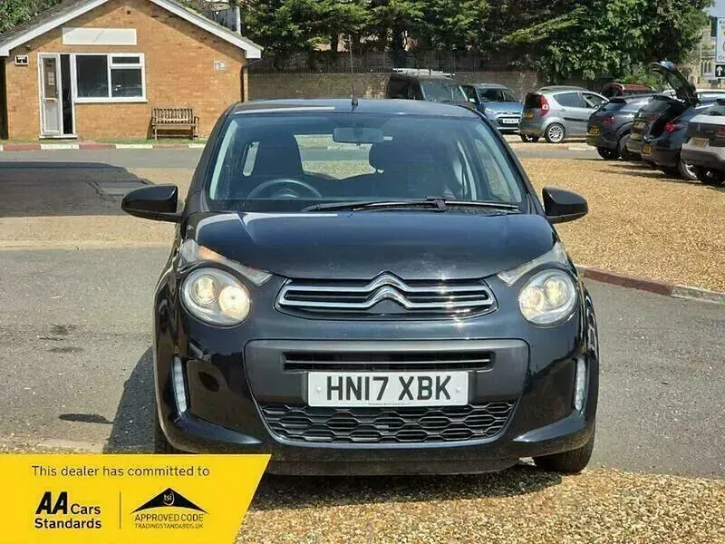 Used Citroën C1 Feel 82 HP (60 kW) 2017 Black Hatchback