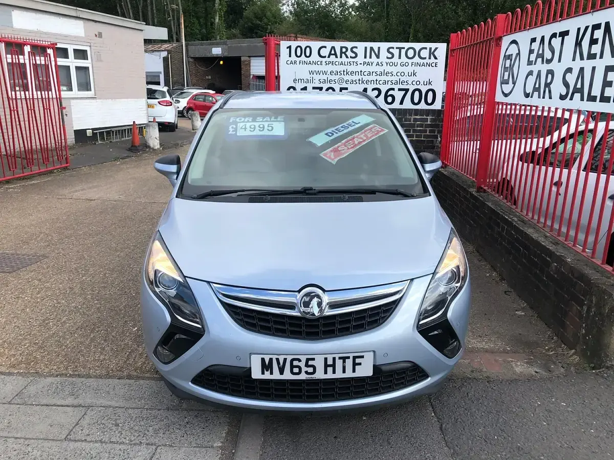 Used Vauxhall Zafira 170 HP (125 kW) 2015 Silver MPV
