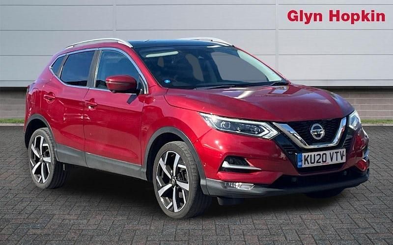 Used Nissan Qashqai Tekna 160 HP (117 kW) 2020 Red SUV
