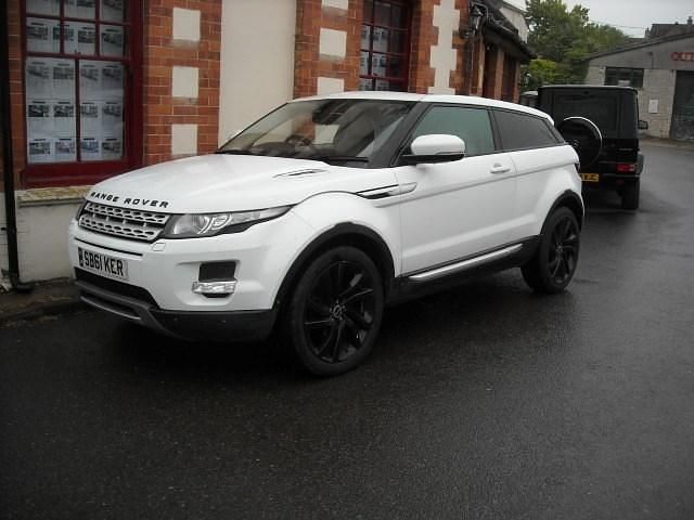 Used Land Rover Range Rover evoque Prestige 190 HP (139 kW) 2011 White SUV