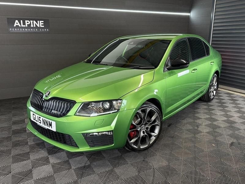 Used Skoda Octavia vRS 2015 Green Hatchback