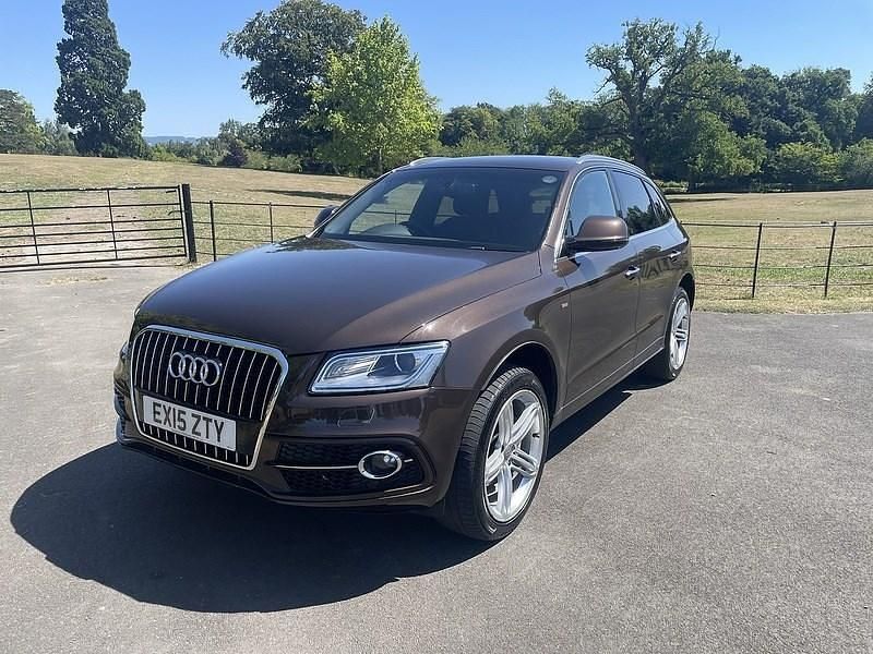 Brown Used 2015 Audi Q5 S-line plus SUV | £10,495 (Fair price) - Image 1/4