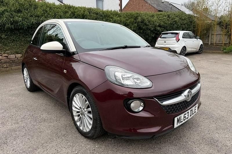 Used Vauxhall Adam Glam 100 HP (73 kW) 2013 Red Hatchback