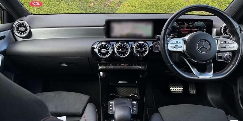 Used Mercedes A250 AMG Line Premium 2020 White Hatchback