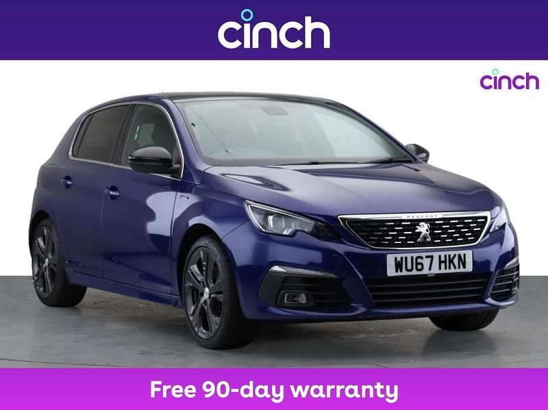 Blue Used 2017 Peugeot 308 GT-line Hatchback | £7,999 (A bit pricey) - Image 1/3