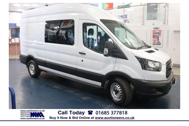 White Used 2018 Ford Transit Van | £8,050 (Fair price) - Image 1/4