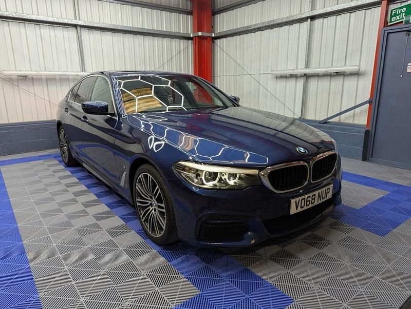 Used BMW 530e M Sport 2018 Blue Sedan