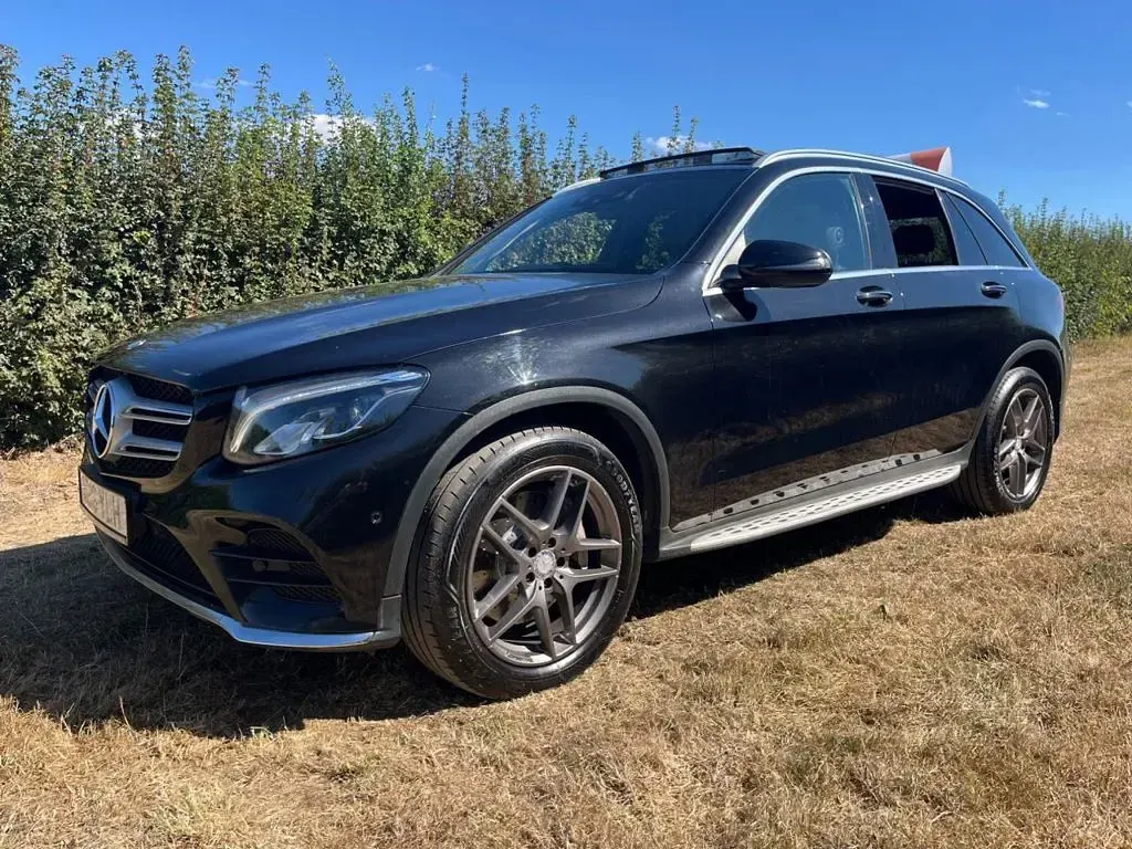 Used Mercedes GLC250 AMG line 204 HP (150 kW) 2016 Black SUV