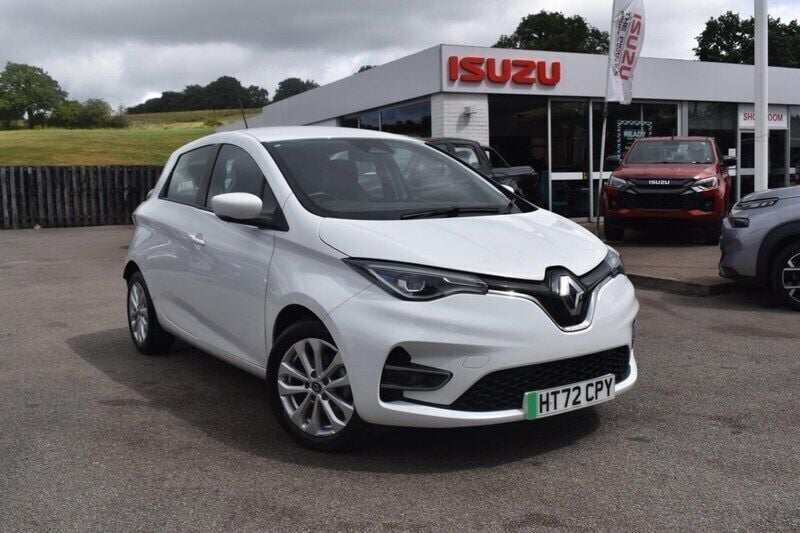 White Used 2022 Renault Zoe SE Hatchback | £9,982 (Good price) - Image 1/3