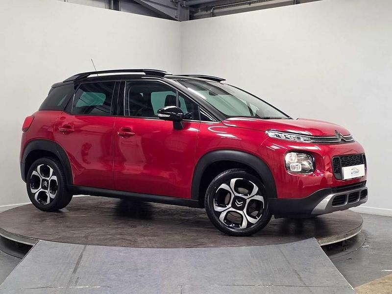 Begagnad Citroën C3 Aircross PureTech 108 HK (79 kW) 2021 Röd SUV