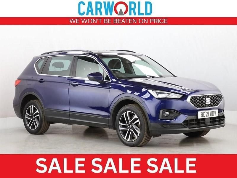 Blue Used 2021 Seat Tarraco SE Technology SUV | £16,400 (Good price) - Image 1/3