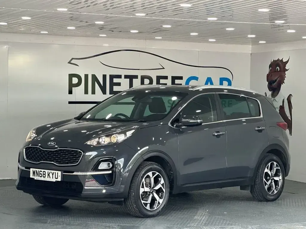 Used Kia Sportage 134 HP (98 kW) 2018 Grey SUV