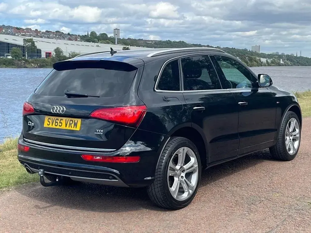 Used Audi Q5 S-line plus 190 HP (139 kW) 2015 Black SUV