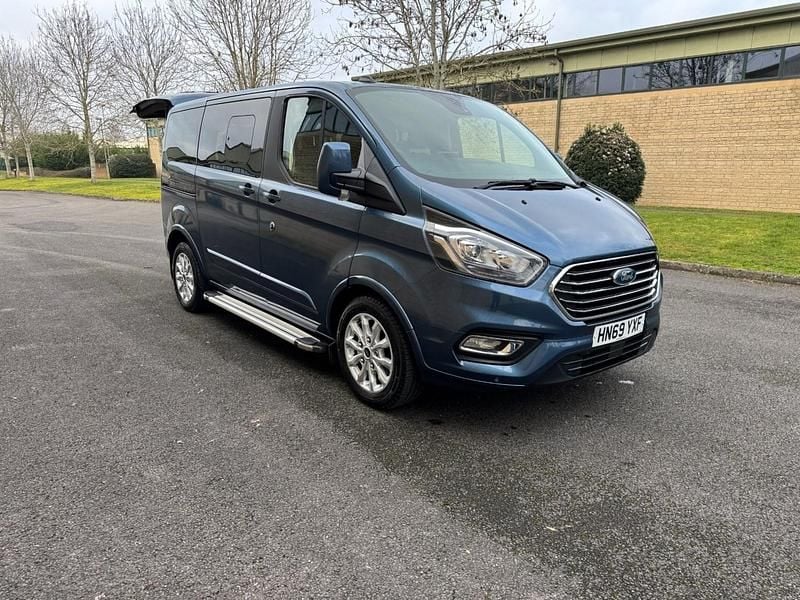 Used Ford Tourneo Custom 2019 Blue Van