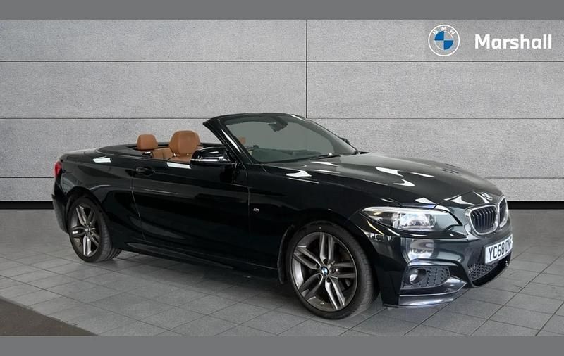 Used BMW 225 M Sport 224 HP (164 kW) 2018 Black sapphire Cabriolet