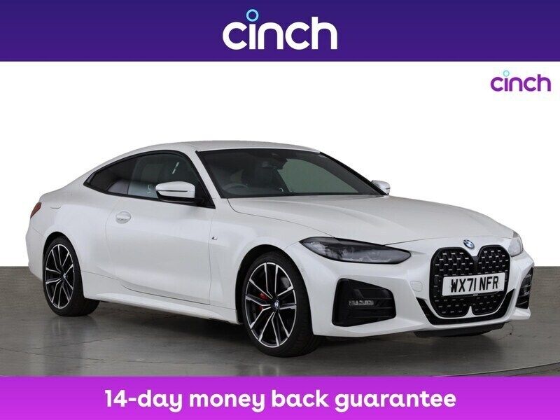 White Used 2021 BMW 420 M Sport Coupe | £25,549 (A bit pricey) - Image 1/3