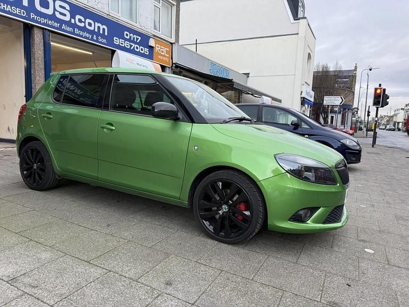 Green Used 2012 Skoda Fabia vRS Hatchback | £5,485 (Fair price) - Image 1/4