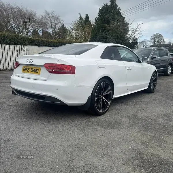 Used Audi A5 S-Line 160 HP (117 kW) 2011 White Coupe