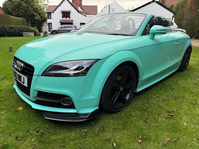 Turquoise Used 2013 Audi TT S-Line Cabriolet | £6,995 (Fair price) - Image 1/4