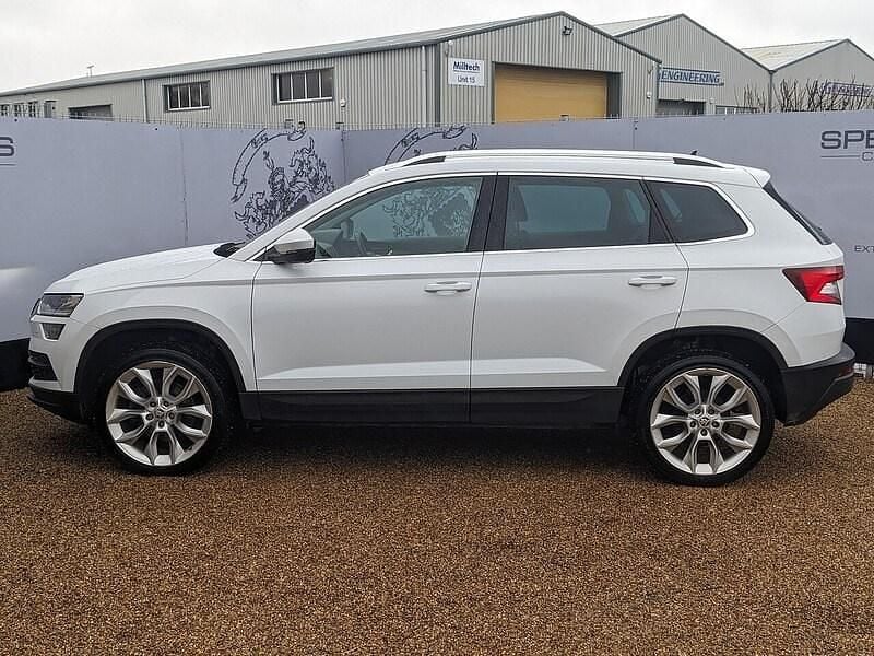 Used Skoda Karoq 150 HP (110 kW) 2018 White SUV