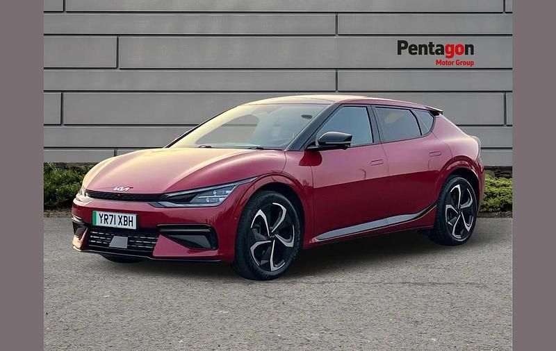 Used Kia EV6 GT-Line S 166 kW (226 HP) 2021 Red SUV