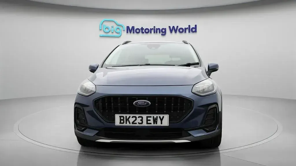 Used Ford Fiesta Active X 125 HP (91 kW) 2023 Blue Hatchback