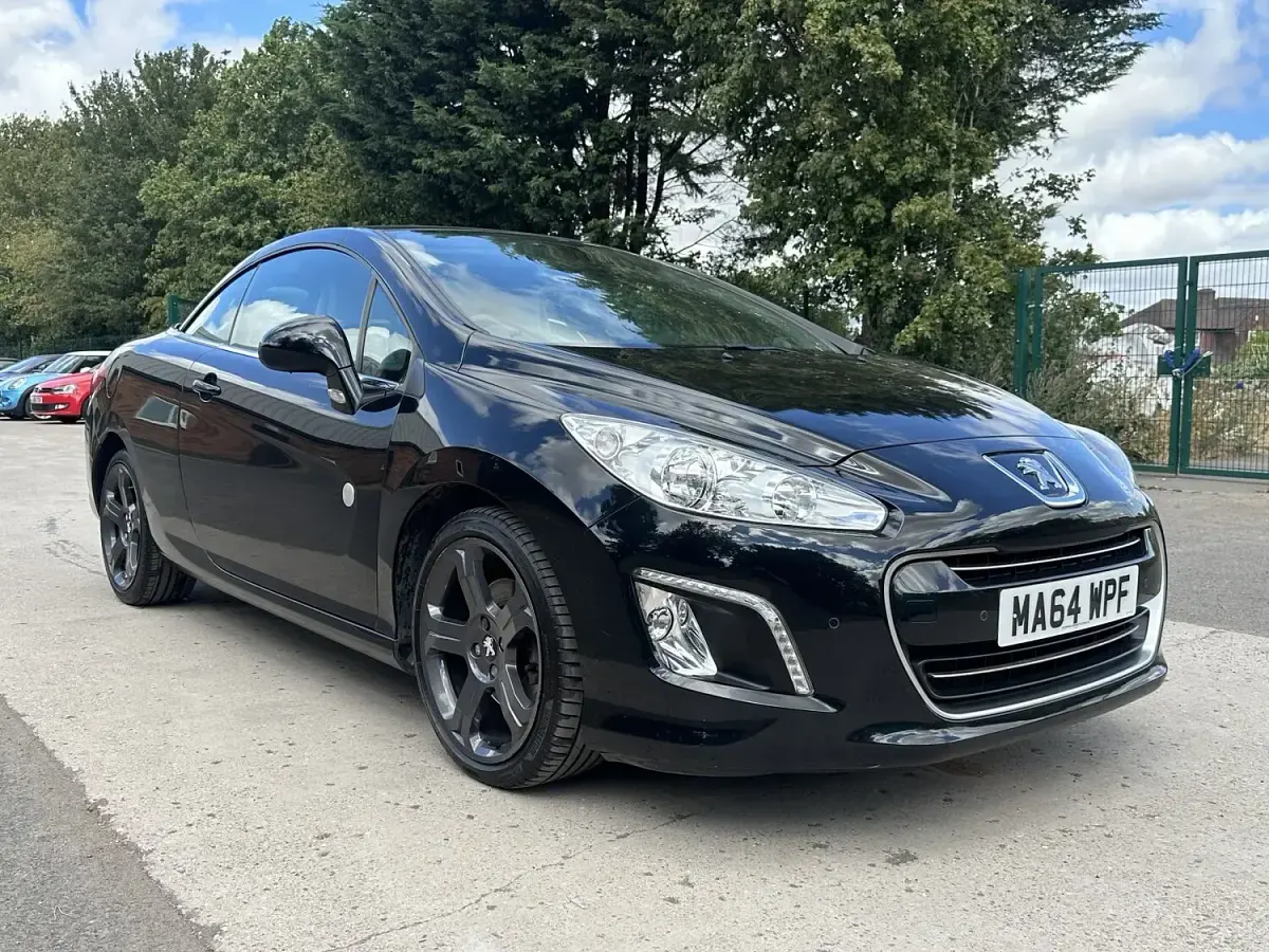 Used Peugeot 308 CC Roland Garros 2014 Black Cabriolet