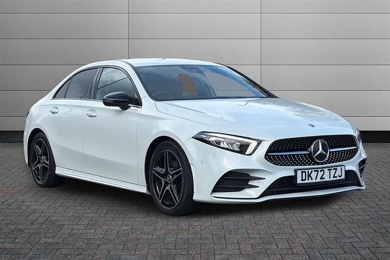 Digital white Used 2022 Mercedes A180 Executive Sedan | £18,495 (Fair price) - Image 1/4