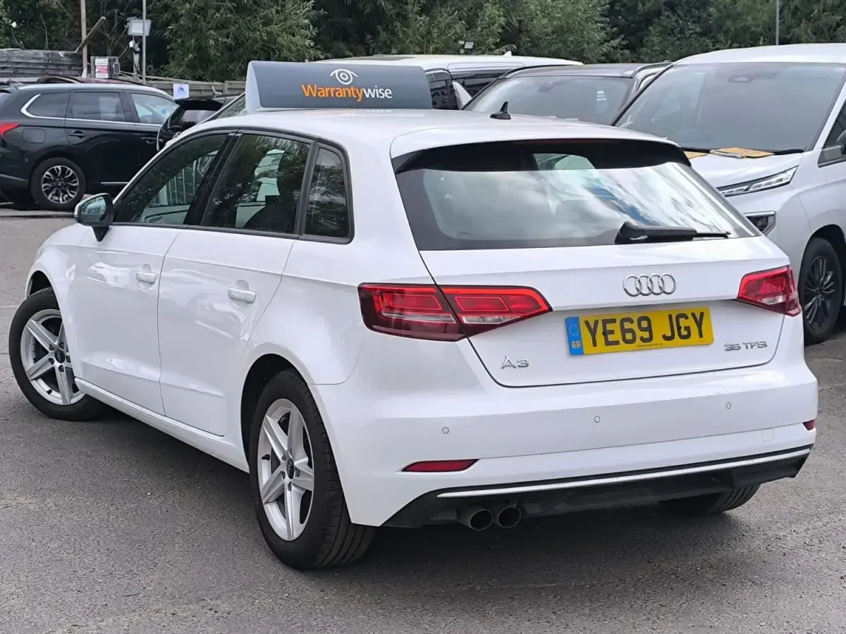 Used Audi A3 150 HP (110 kW) 2019 White Sedan