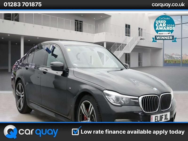 Black Used 2016 BMW 730 M Sport Sedan | £19,795 (Fair price) - Image 1/2