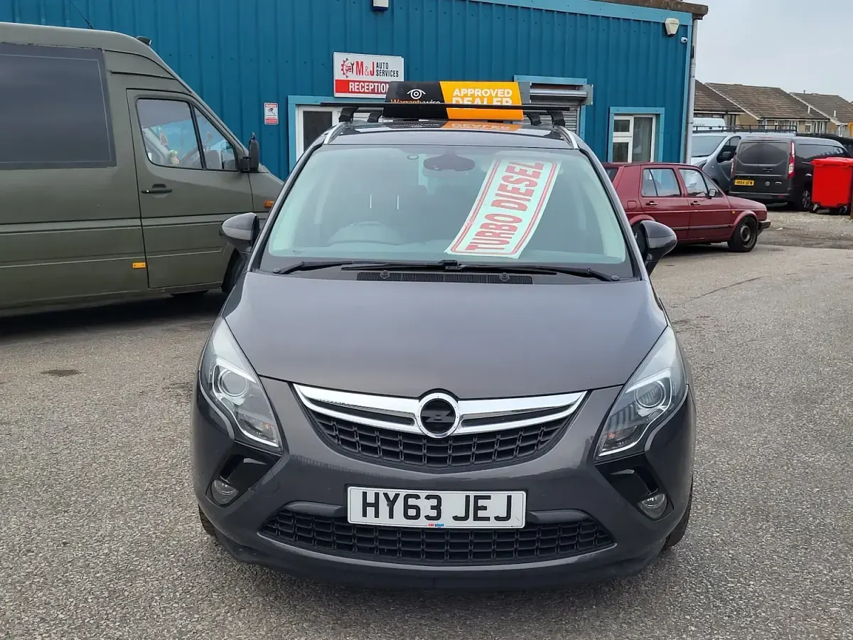 Used Vauxhall Zafira 170 HP (125 kW) 2013 Grey MPV