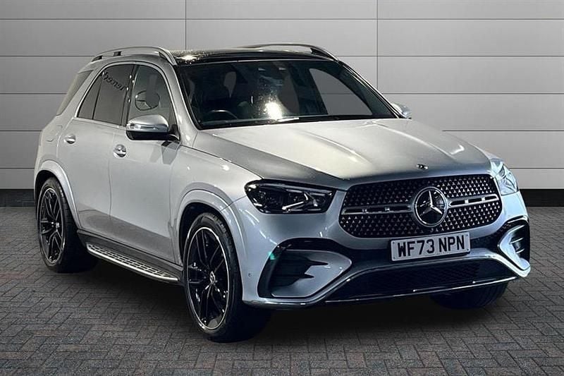 Used Mercedes GLE450 AMG AMG line 367 HP (269 kW) 2023 High tech silver Estate