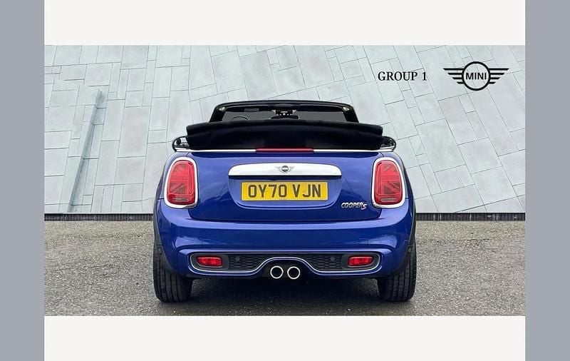 Used Mini Cooper S Cabriolet Exclusive 192 HP (141 kW) 2020 Blue Cabriolet