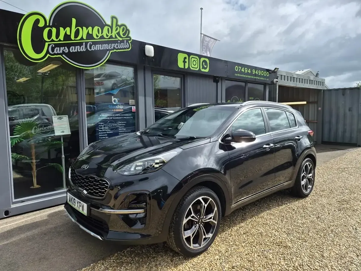 Used Kia Sportage GT-Line 134 HP (98 kW) 2019 Black SUV