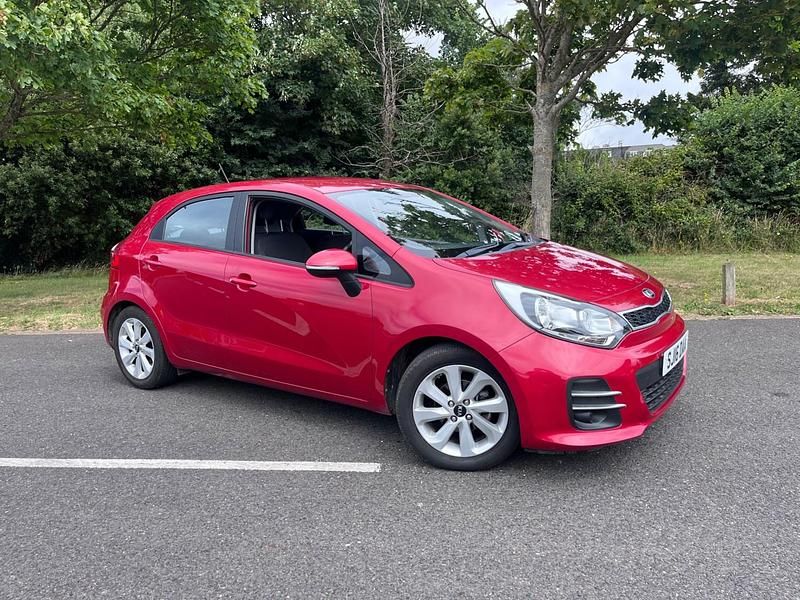 Red Used 2016 Kia Rio Hatchback | £6,995 (Fair price) - Image 1/4