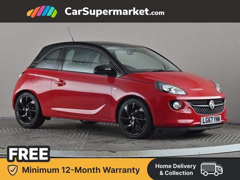 Used Vauxhall Adam 2017 Red Hatchback