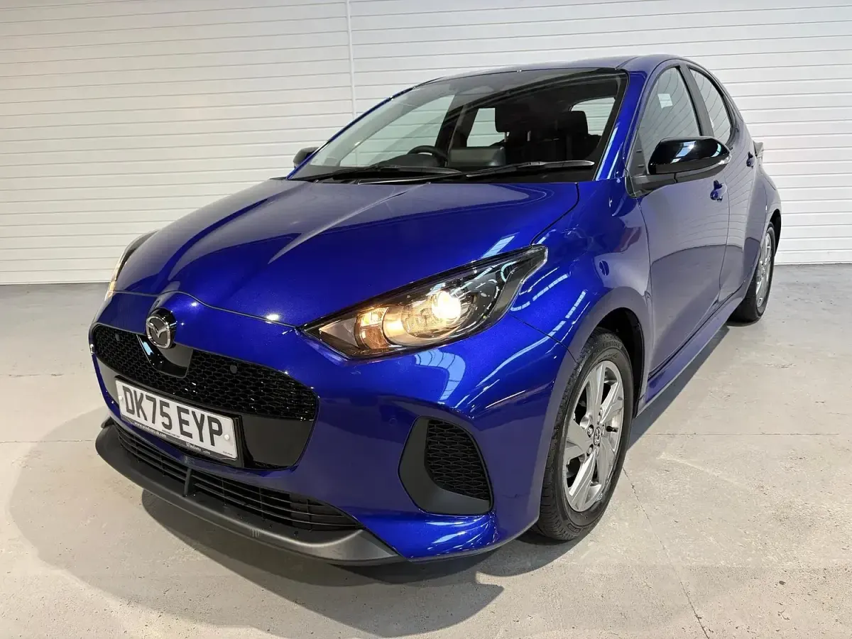 Used Mazda 2 Exclusive-Line 116 HP (85 kW) 2026 Blue Hatchback
