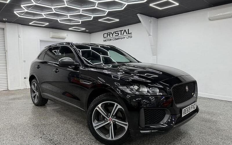 Black Used 2020 Jaguar F-Pace S SUV | £25,995 (Expensive) - Image 1/4