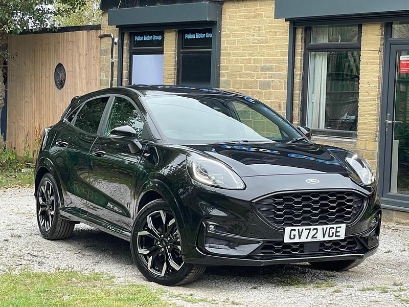Black Used 2023 Ford Puma ST-Line X Hatchback | £12,990 - Image 1/4