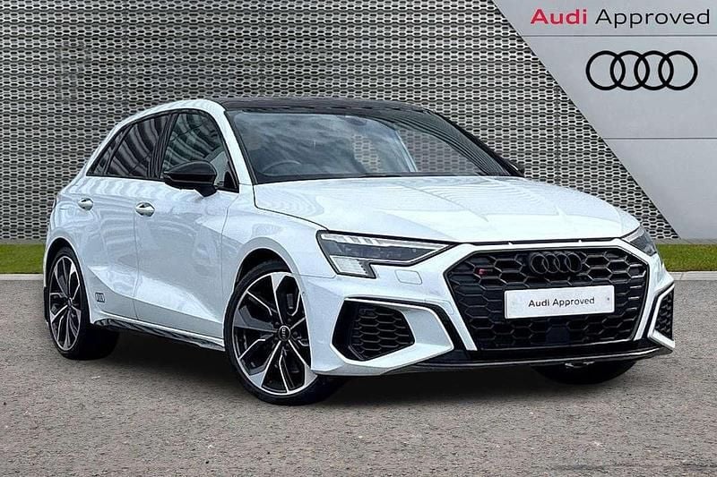 White Used 2022 Audi S3 Sportback Advanced Hatchback | £36,995 - Image 1/4