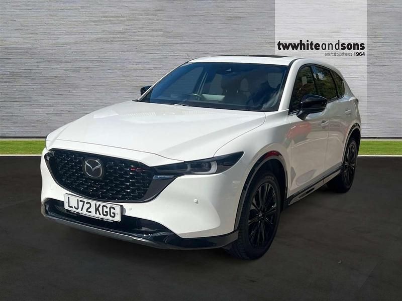 White Used 2022 Mazda CX-5 Edition SUV | £25,450 (Expensive) - Image 1/4