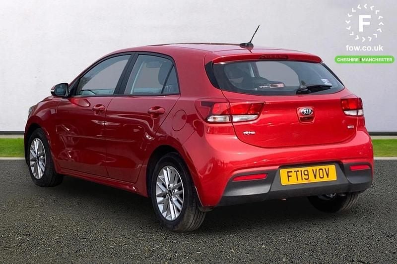 Used Kia Rio Air 2019 Red Hatchback