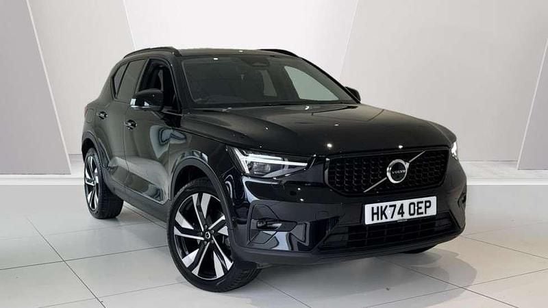 Onyx black Used 2024 Volvo XC40 Ultra SUV | £36,390 (Expensive) - Image 1/4