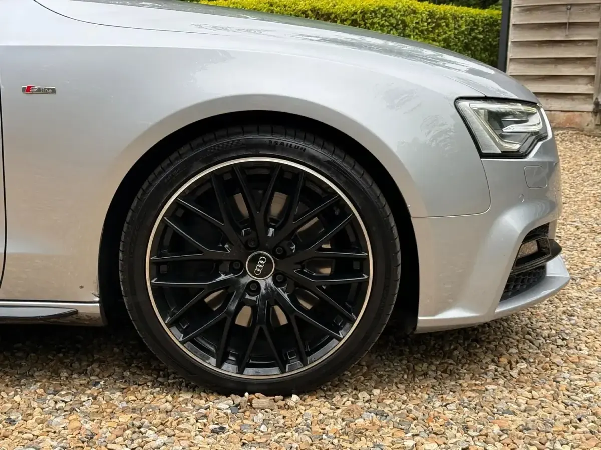 Used Audi A5 Cabriolet S-Line 245 HP (180 kW) 2016 Silver Cabriolet
