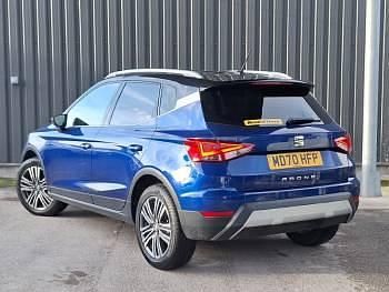 Used Seat Arona XCELLENCE 115 HP (84 kW) 2021 Blue SUV