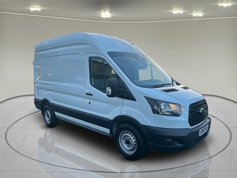 Used Ford Transit 130 HP (95 kW) 2018 White Van