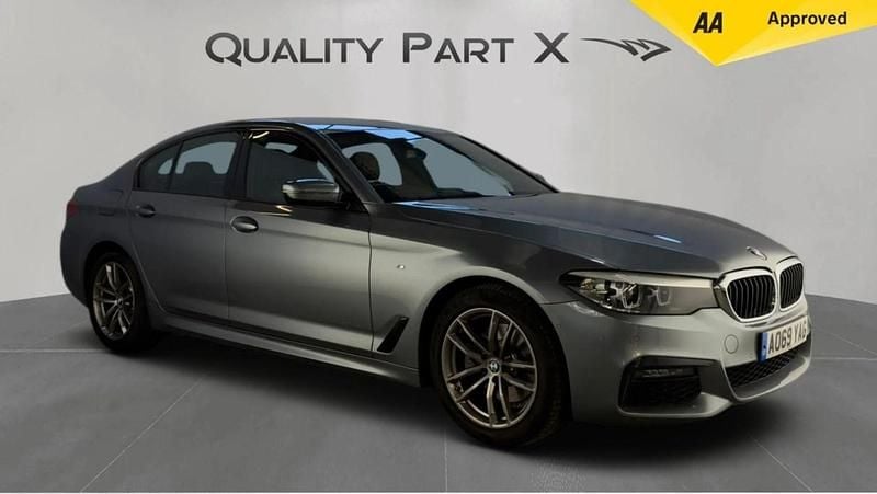 Blue Used 2019 BMW 520 M Sport Sedan | £16,150 (Good price) - Image 1/4